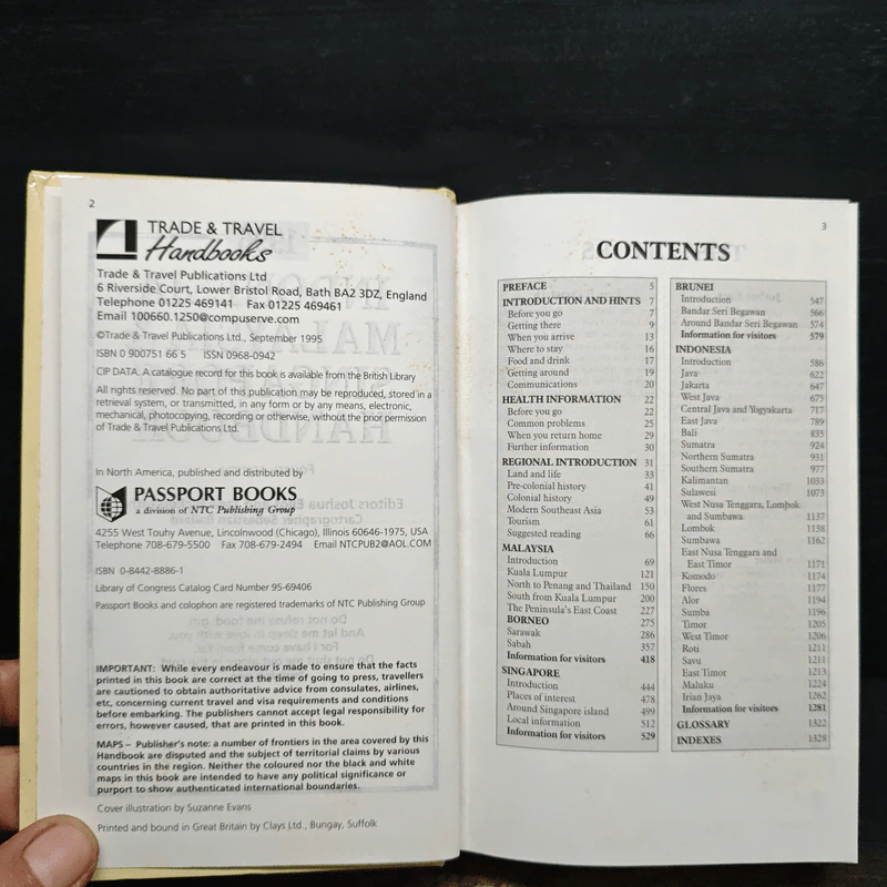 1996 Indonesia Malaysia & Singapore Handbook รูปที่ 6
