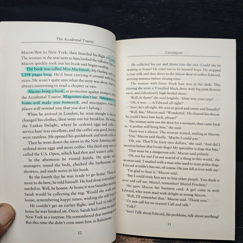 The Accidental Tourist by Anne Tyler - Oxford Bookworms Stage 5 รูปที่ 9