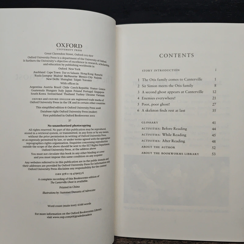 The Canterville Ghost (Oxford Bookworms Stage 2) - Oscar Wilde รูปที่ 6
