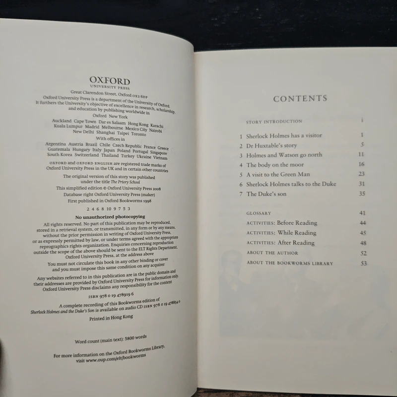 Sherlock Holmes and the Duke's Son - Oxford Bookworms 1 รูปที่ 6