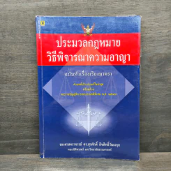 ประมวลกฏหมายวิธีพิจารณาความอาญา ฉบับหัวเรื่องเรียงมาตรา - รองศาสตราจารย์ ดร.สุรศักดิ์ ลิขสิทธิ์วัฒนกุล, คณะนิติศาสตร์ มหาวิทยาลัยธรรมศาสตร์