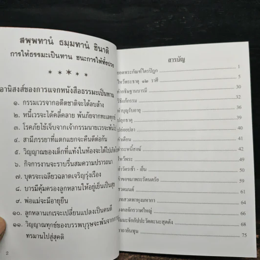 หนังสือสวดมนต์ องค์สมเด็จพระสัมมาสัมพุทธเจ้า รูปที่ 6