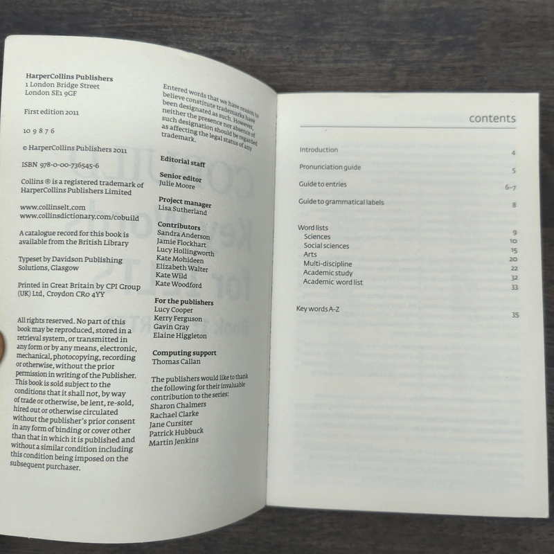 Cobuild Key Words for IELTS: Book 1 Starter - Collins Cobuild รูปที่ 6