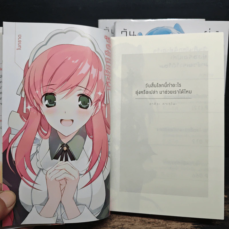 วันสิ้นโลกนี้ทำอะไร ยุ่งหรือเปล่า มาช่วยเราได้ไหม เล่ม 1-3 รูปที่ 6