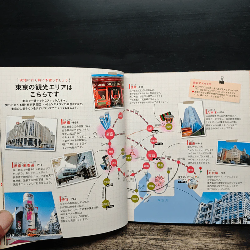 東京 - タビハナ หนังสือท่องเที่ยวภาษาญี่ปุ่น รูปที่ 9