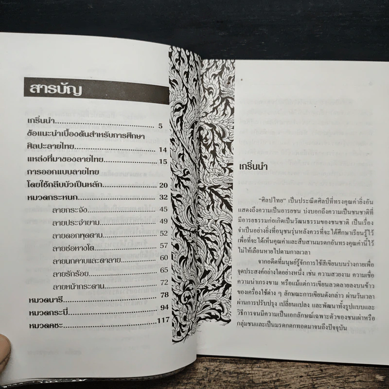 ลายไทย พื้นฐานการศึกษางานศิลปะไทย รูปที่ 7