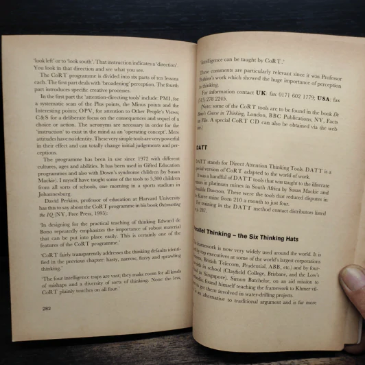 New Thinking for the New Millennium - Edward De Bono รูปที่ 9