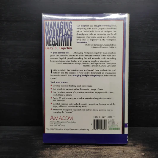 Managing Workplace Negativity - Gary S. Topchik รูปที่ 2