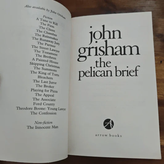 The Pelican Brief - John Grisham รูปที่ 6