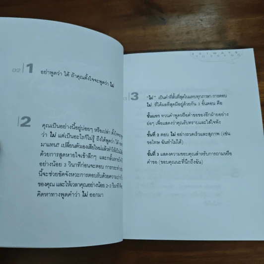 201 วิธีพูดคำว่าไม่ให้ประทับใจและได้ผล รูปที่ 8
