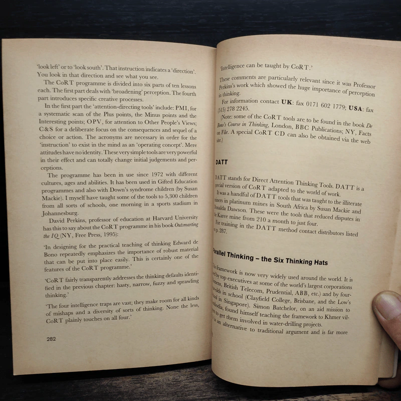 New Thinking for the New Millennium - Edward De Bono รูปที่ 9