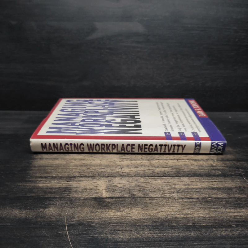 Managing Workplace Negativity - Gary S. Topchik รูปที่ 3