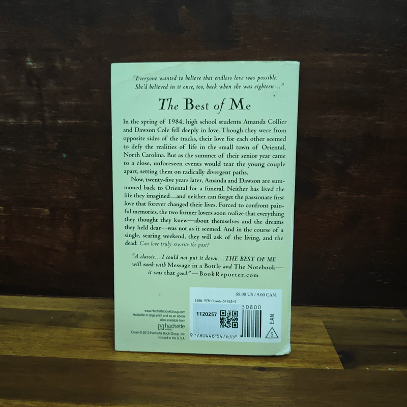 The Best of Me - Nicholas Sparks รูปที่ 2