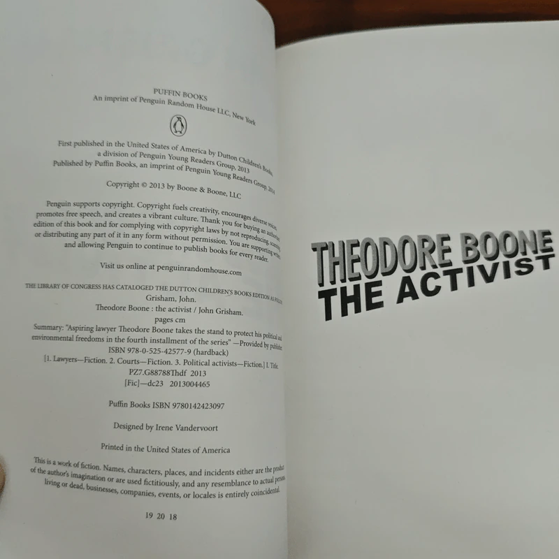 Theodore Boone The Activist - John Grisham รูปที่ 7