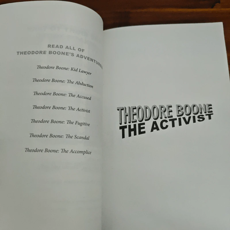 Theodore Boone The Activist - John Grisham รูปที่ 6