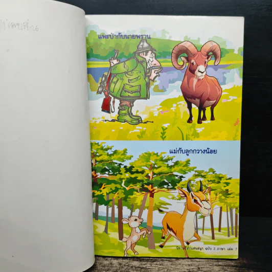นิทานอีสปแสนสนุก ฉบับ 2 ภาษา ไทย-อังกฤษ เล่ม 7 รูปที่ 6