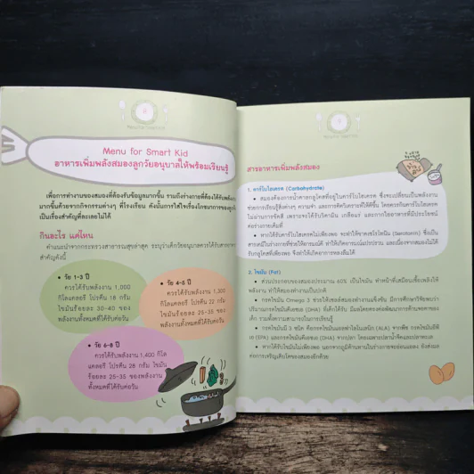 Menu for Smart Kid 50 เมนูเพิ่มพลังสมองลูกวัยอนุบาล รูปที่ 8