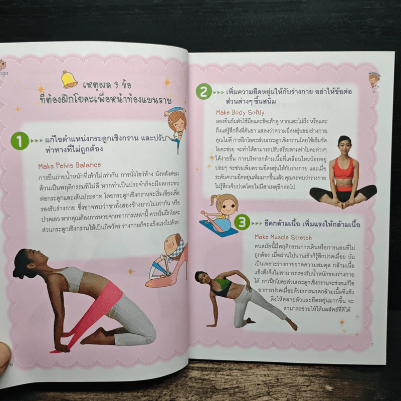 โยคะเพื่อหน้าท้องแบนราบ - ไช่เพ่ยหยู RuRu รูปที่ 8