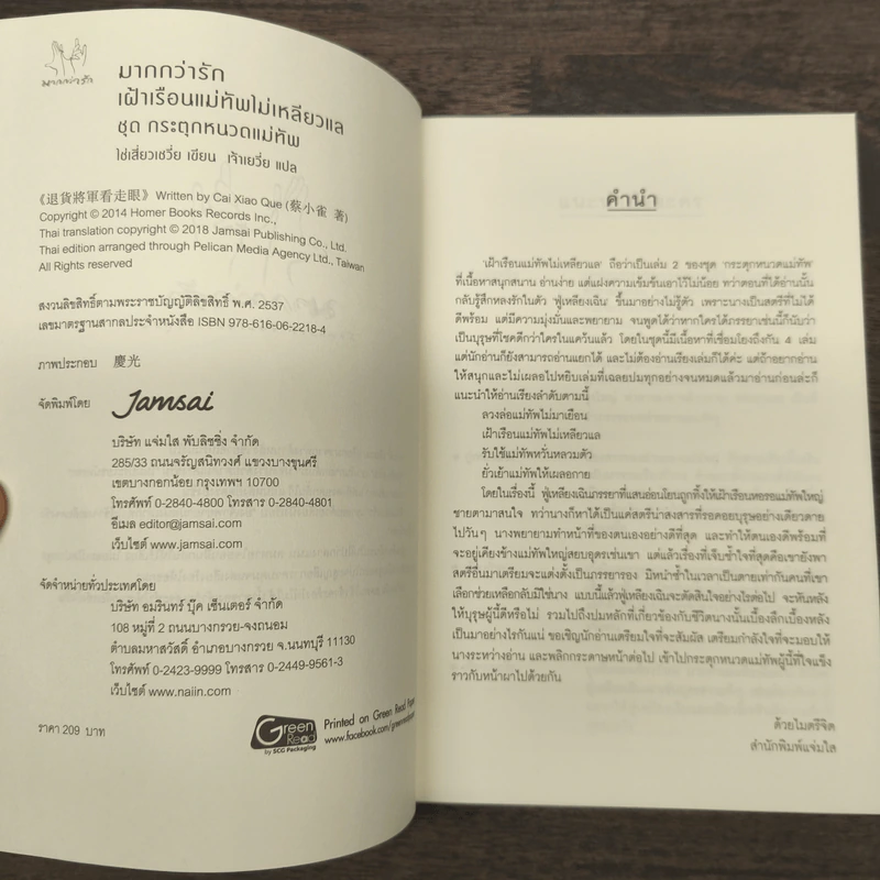 เฝ้าเรือนแม่ทัพไม่เหลียวแล - ไช่เสี่ยวเชวี่ย รูปที่ 6