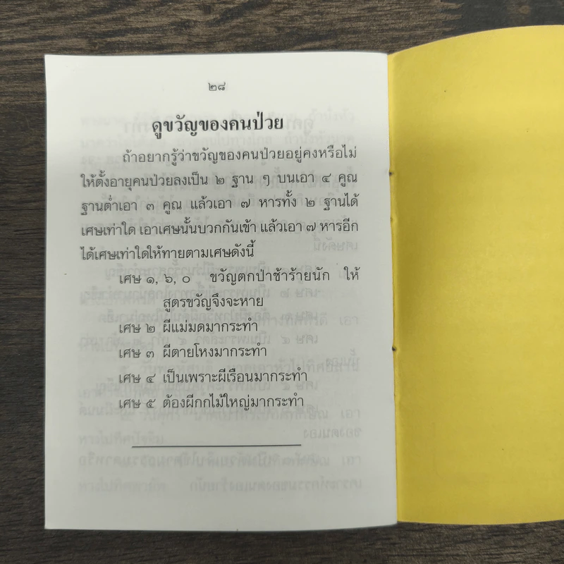 ตำราหมอดูชะตาชายโสด - พรม พูลผล รูปที่ 8