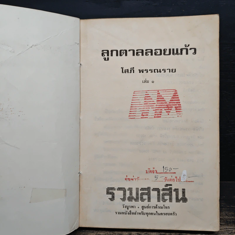 ลูกตาลลอยแก้ว 2 เล่มจบ - โสภี พรรณราย รูปที่ 6