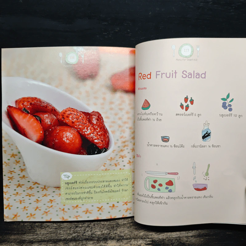 Menu for Smart Kid 50 เมนูเพิ่มพลังสมองลูกวัยอนุบาล รูปที่ 9