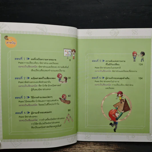แก๊งซ่าท้าคณิตศาสตร์ เล่ม 2 อัตราส่วนร้อยละ - Gomdori co. (กอมโดริ คัมพานี) รูปที่ 7