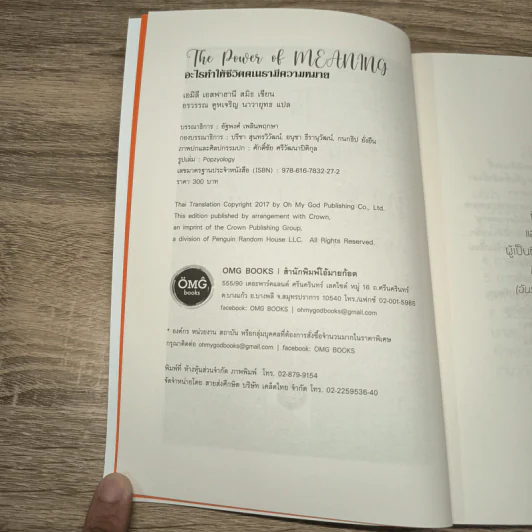 The Power of Meaning : อะไรทำให้ชีวิตคนเรามีความหมาย - Emily Esfahani Smith (เอมิลี่ เอสฟาฮานี สมิธ) รูปที่ 6