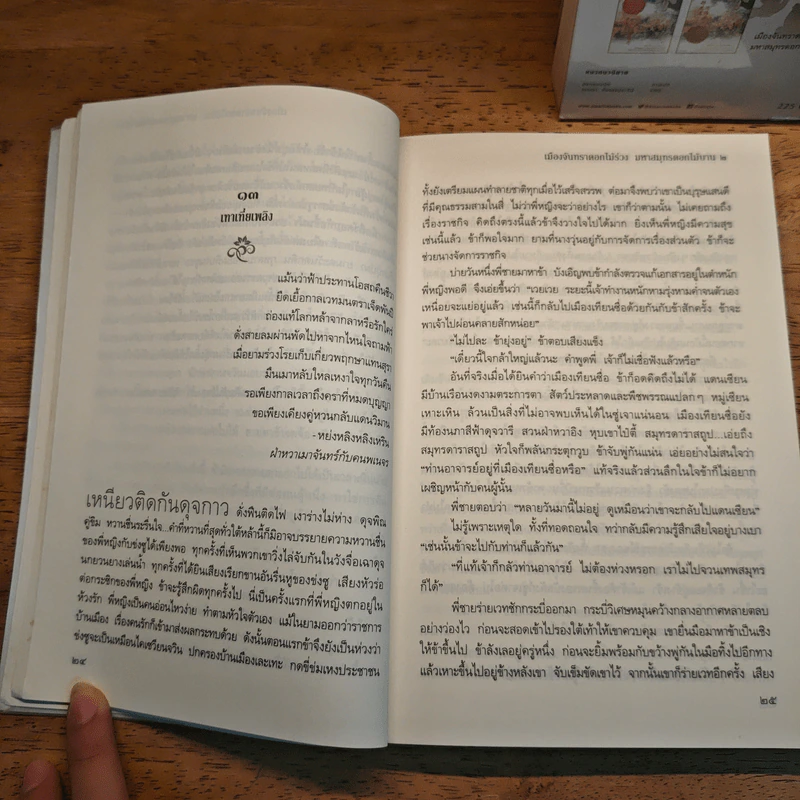 เมืองจันทราดอกไม้ร่วง มหาสมุทรดอกไม้บาน 2 เล่มจบ - จวินจื่ออี่เจ๋อ รูปที่ 8