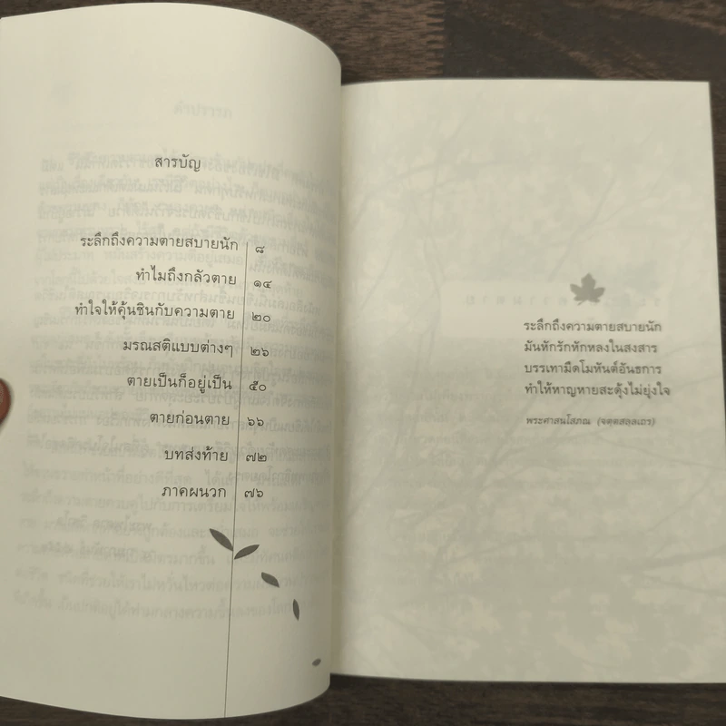 ระลึกถึงความตายสบายนัก การเจริญมรณสติในชีวิตประจำวัน - พระไพศาล วิสาโล รูปที่ 8