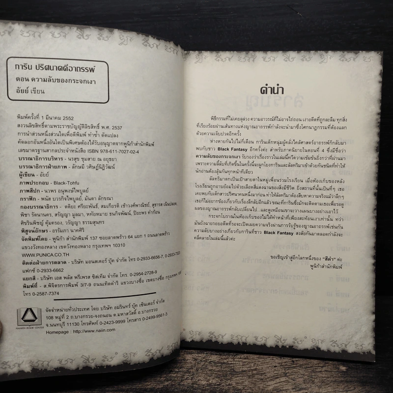 การิน ปริศนาคดีอาถรรพ์ เล่ม 4 ความลับของกระจกเงา รูปที่ 6