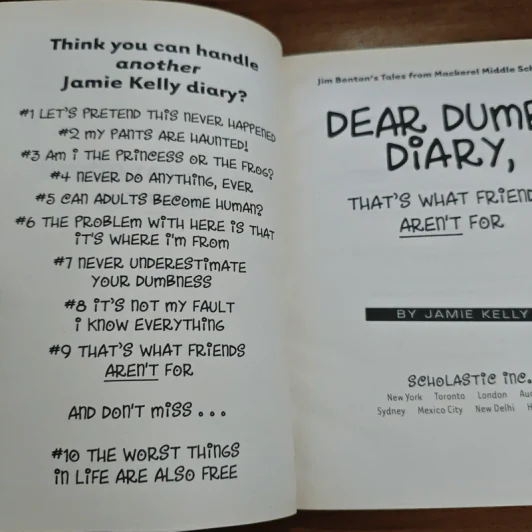 Dear Dumb Diary เล่ม 11 That's What Friends Aren't For - Jamie Kelly รูปที่ 6