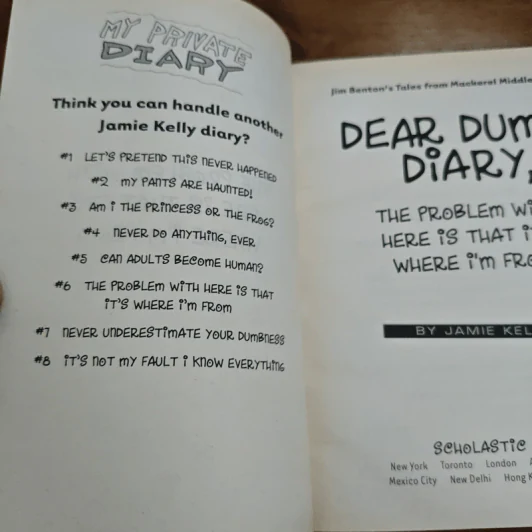 Dear Dumb Diary เล่ม 6 รูปที่ 6