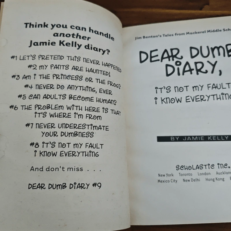 Dear Dumb Diary เล่ม 8 รูปที่ 6