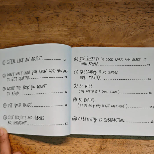 Steal Like an Artist - Austin Kleon รูปที่ 8