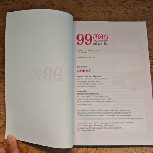 99 สูตรผลิตภัณฑ์สร้างอาชีพ รูปที่ 6