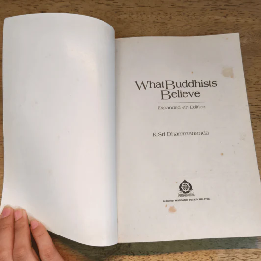 What Buddhists Believe - K. Sri Dhammananda รูปที่ 6