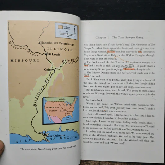 The Adventures of Huckleberry Finn (Penguin Readers: Level 3) - Mark Twain รูปที่ 8