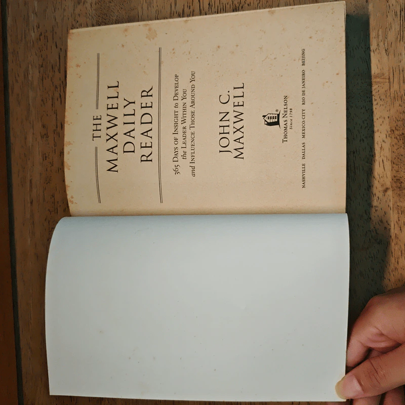 The Maxwell Daily Reader - John C. Maxwell รูปที่ 7