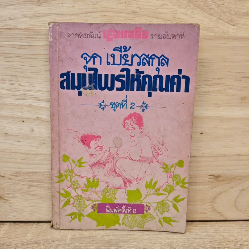 สมุนไพรให้คุณค่า จำไว้ได้ประโยชน์ ชุดที่ 2 - จุก เบี้ยวสกุล รูปที่ 1