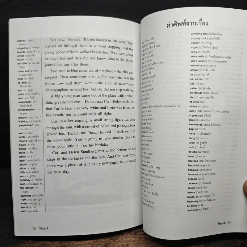 Skyjack ดับแผนปล้นระทึกเหนือน่านฟ้า - Oxford Bookworms Stage 3 รูปที่ 7