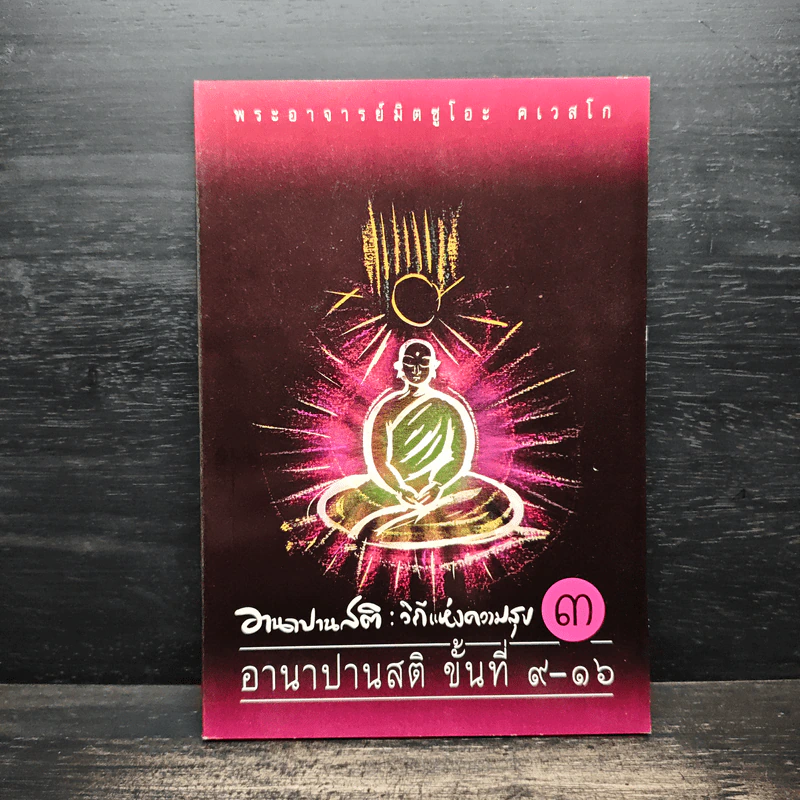 อานาปานสติ : วิถีแห่งความสุข 3 ขั้นที่ 9-16 - พระอาจารย์มิตซูโอะ คเวสโก รูปที่ 1