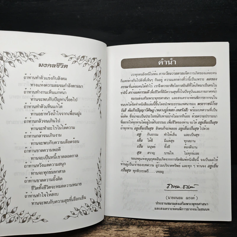 อยู่เย็นเป็นสุข - นายถนอม ณรงค์ รูปที่ 6