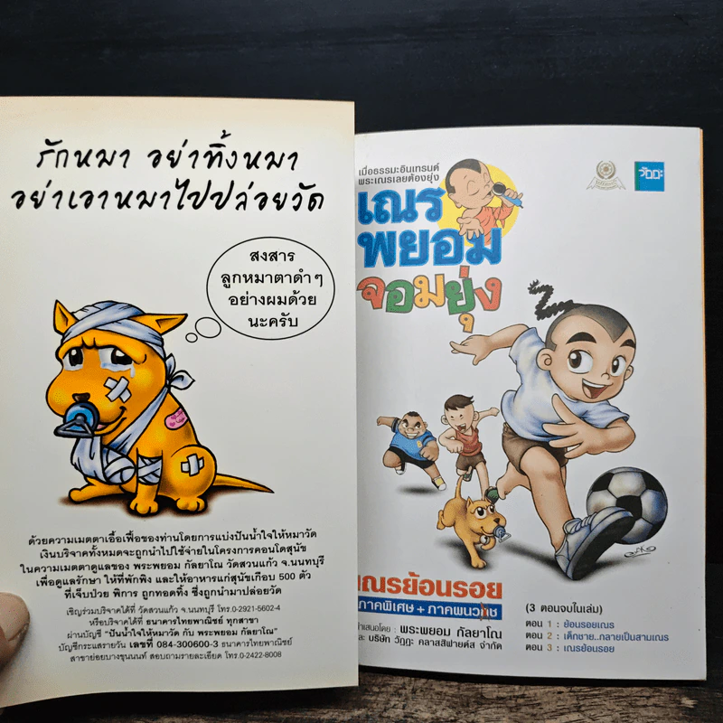 เณรพยอมจอมยุ่ง : เณรย้อนรอย ภาคพิเศษ+ภาคผนวช - พระพยอม กัลยาโณ รูปที่ 6