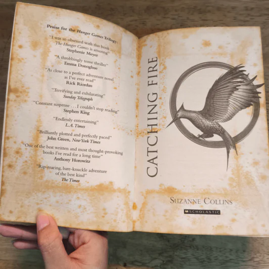 The Hunger Games + Mockingjay + Catching Fire - Suzanne Collins รูปที่ 9