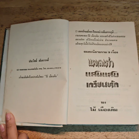 แผลเก่า แสนแสบ เกวียนหัก - ไม้ เมืองเดิม รูปที่ 6