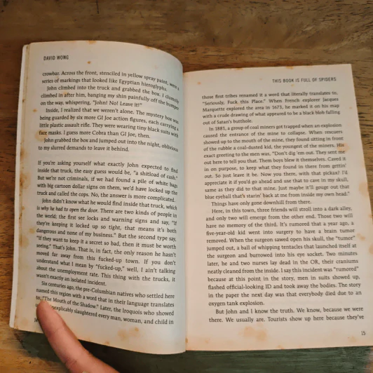 This Book is Full of Spiders - David Wong รูปที่ 8
