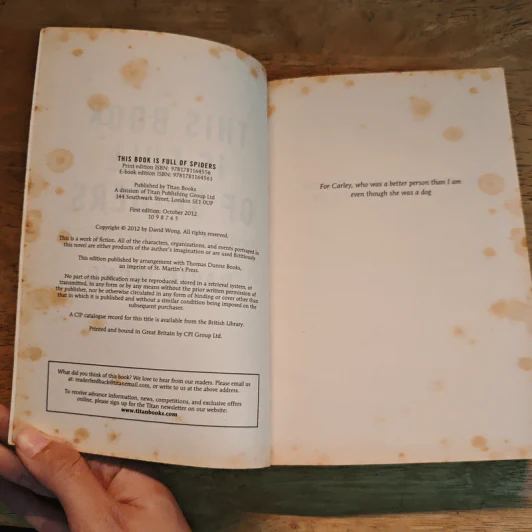 This Book is Full of Spiders - David Wong รูปที่ 7