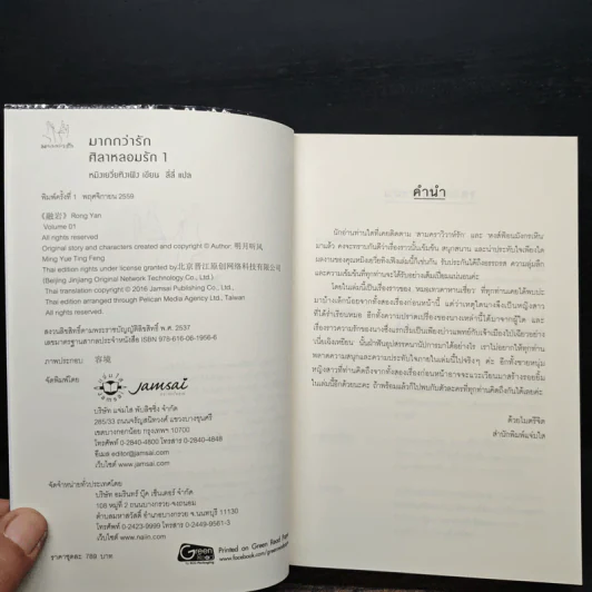 ศิลาหลอมรัก เล่ม 1 - หมิงเยวี่ยทิงเฟิง รูปที่ 6