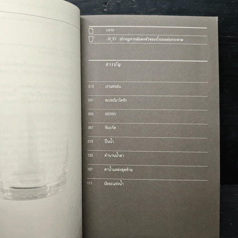 H2O ปรากฎการณ์แตกตัวของน้ำบนแผ่นกระดาษ - อนุสรณ์ ติปยานนท์ รูปที่ 7